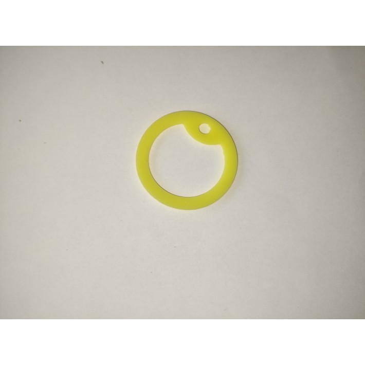 Holder/Silencer/Rubber Replacement Yellow X 2