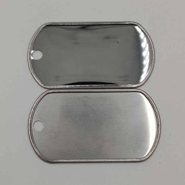 Blank Dog Tag - Dull