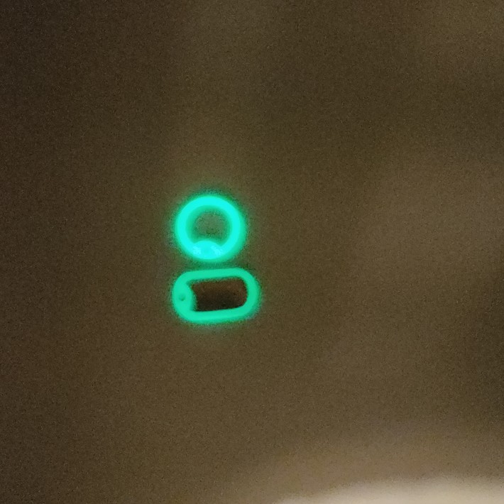 Replacement Holder/Silencer/Rubber Illuminous/Glow in the Dark