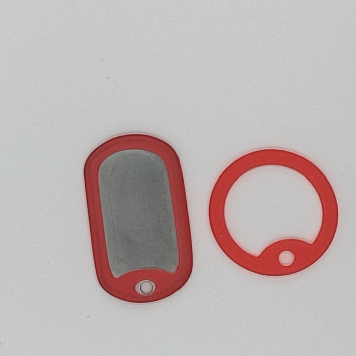 Holder/Silencer/Rubber Replacement Red X 2